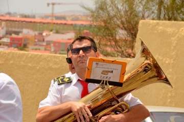 San Ignacio de Loyola se despide de sus fiestas en La Majadilla-Telde (Foto Francisco Javier Santana)